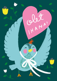 Mira Mallius: Postikortti 'Olet ihana'