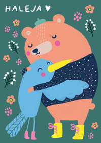 Mira Mallius: Postikortti 'Haleja'