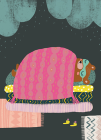 Mira Mallius: Postikortti 'Makeat unet'