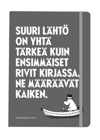 Muistikirja Muumi 'Suuri lähtö' 21*14,5cm