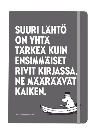 Muistikirja Muumi 'Suuri lähtö' 21*14,5cm