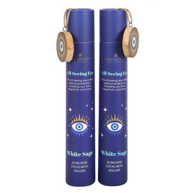 Suitsuketikut White Sage 'All Seeing Eye' 30kpl (Elements Home Fragrance)