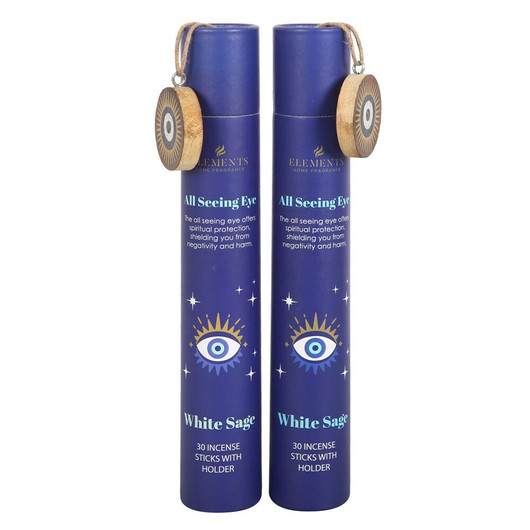 Suitsuketikut White Sage 'All Seeing Eye' 30kpl (Elements Home Fragrance)