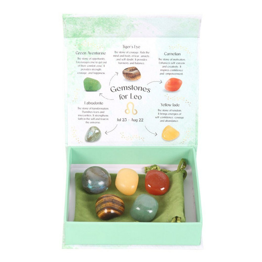 Horoskooppikivet 5 kiven setti lahjarasiassa