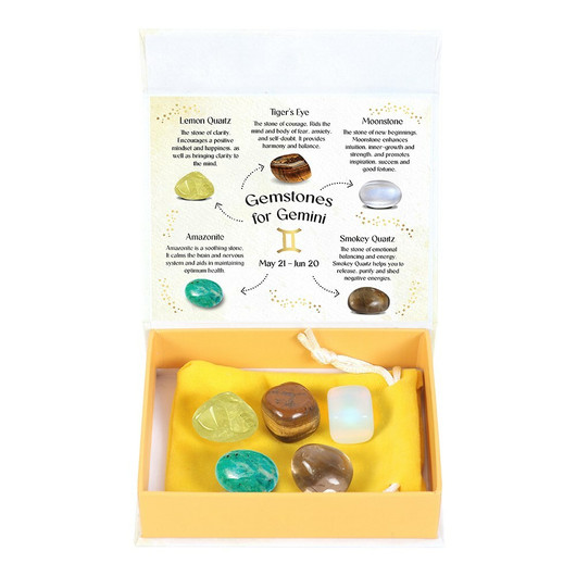 Horoskooppikivet 5 kiven setti lahjarasiassa