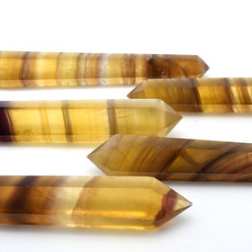 Fluoriitti Keltainen Kaksikärkinen 10-13cm