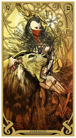 Night Sun Tarot by Fabio Listrani