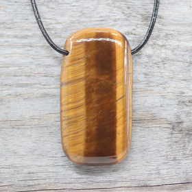 Riipus Tiikerinsilmä 'Big Rectangle' 30*60mm