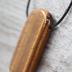 Riipus Tiikerinsilmä 'Big Rectangle' 30*60mm