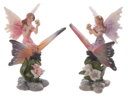 Patsas 'Keiju ja Perhonen' 10cm 