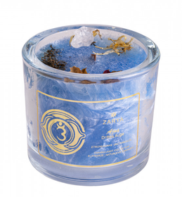Zarya Chakrakynttilä 'Ajna - Third Eye Chakra' Sitruunaruoho & Manteli 450g