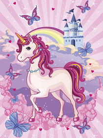 Juliste 'Yksisarvinen' 30*40cm