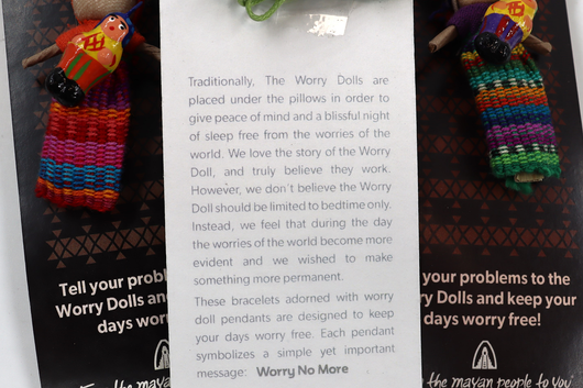 Kaulakoru Huolinukke 'Worry No More'