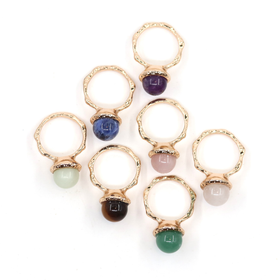 Sormus 'Kivihelmi' ⌀17mm