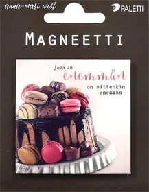 Magneetti 'Joskus enemmän on sittenkin enemmän' 65*65mm