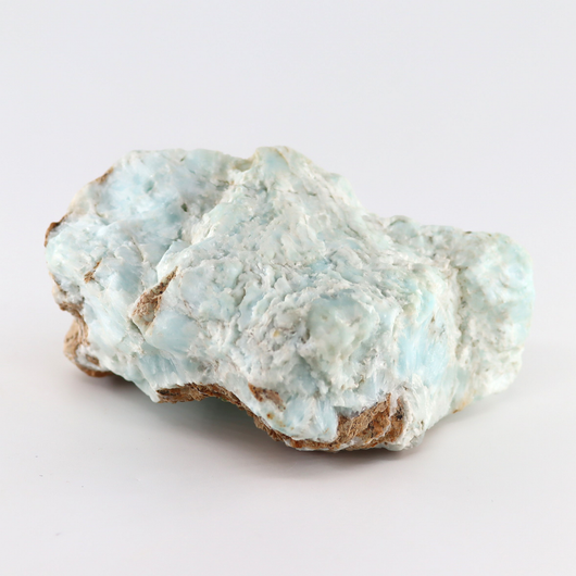 Kalsiitti 'Caribbean Blue' raakapala keräily-yksilö 90*70mm/291g