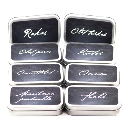 Pastillit peltirasiassa Lakritsi 55g