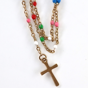 Rukousnauha 'Neitsyt Maria' Monivärinen
