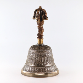 Messinkikello Dorja 'Ohm' 15,5*8,8cm