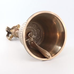 Messinkikello Dorja 'Ohm' 15,5*8,8cm