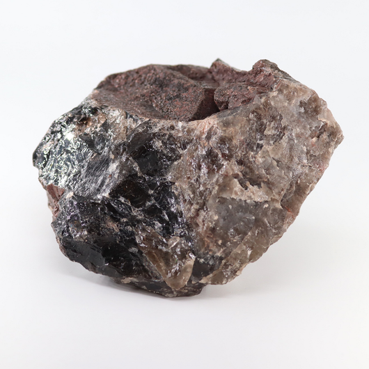 Suomalainen Savukvartsi Raakapala 'Morionkvartsi' jätti 13*15cm/1662g