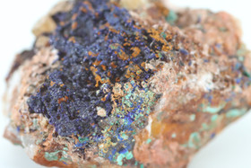 Matriisikivi 'Safiiri & Malakiitti' keräily-yksilö 60*60mm/130g