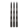 Mustat kynttilät 'Black Magic Triple Moon' 3kpl setti