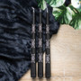 Mustat kynttilät 'Black Magic Triple Moon' 3kpl setti