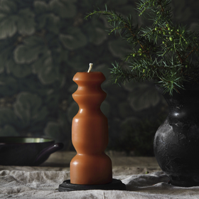 Mehiläisvahakynttilä 'Aatos' terra 14,5cm