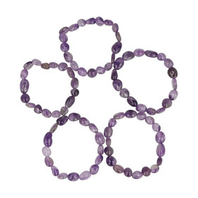 Ametisti Rannekoru 'Ovaali'