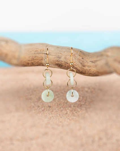 Kulkija Design: Jade Korvakorut 'Aurinkopolku' lyhyt