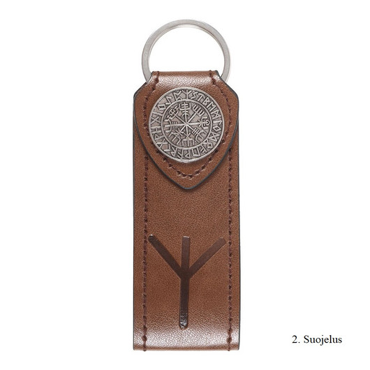 Avaimenperä 'Vegvisir' Riimulla