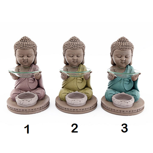 Tuoksulyhty 'Buddha' 18*11cm