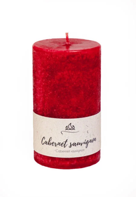 Tuoksukynttilä 'Cabernet Sauvignon' koko L 7*17cm