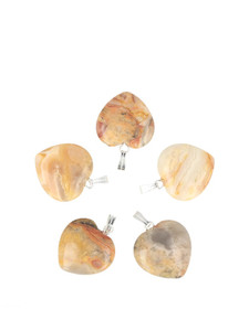 Crazy Lace Akaatti Riipus 'Sydän'