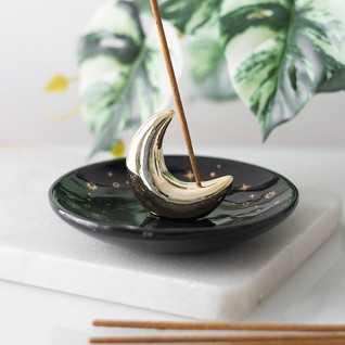Keraaminen Suitsukepidike 'Crescent Moon'