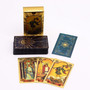 Gold & Navy Foil tarot deck by Ancient Wisdom
