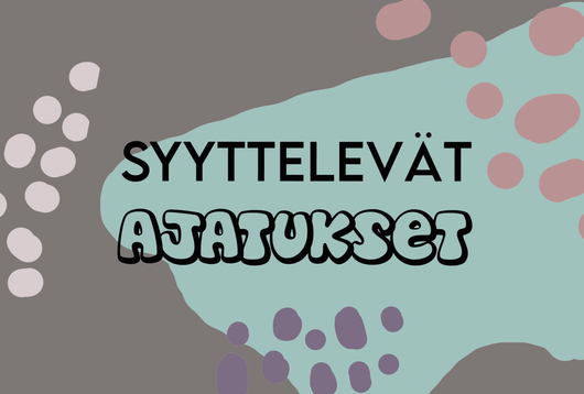 Kivat & kurjat ajatukset kortit - Hidasta elämää