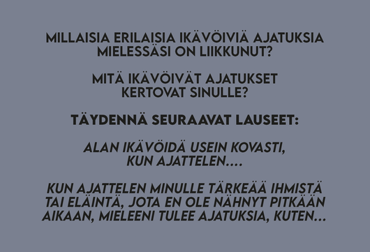 Kivat & kurjat ajatukset kortit - Hidasta elämää