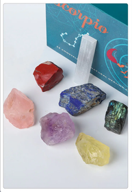 Horoskooppikivet 'Zodiac Stone' 7 kiven setti lahjarasiassa