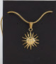 Kaulakoru 'Hymyilevä Aurinko' 60cm