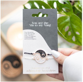 Jin & Jang ystävyys rannekorusetti