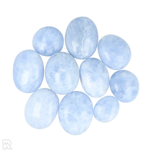 Kalsiitti Sininen 'Kämmenkivi' 35-40mm