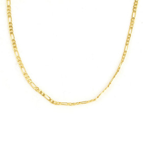 Kaulaketju 18 K kullattu 46cm