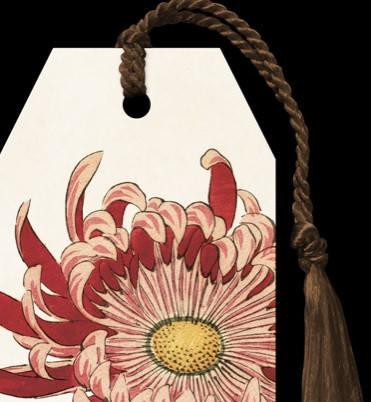 Kirjanmerkki Vintage 'Kukka 3'