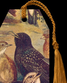 Kirjanmerkki Vintage 'Metsälinnut'