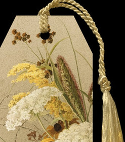 Kirjanmerkki Vintage 'Niittykukat'