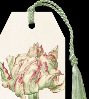 Kirjanmerkki Vintage 'Tulppaani'