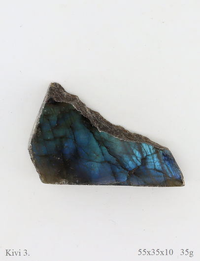 Labradoriitti Kiillotettu Raakapala 50-85mm