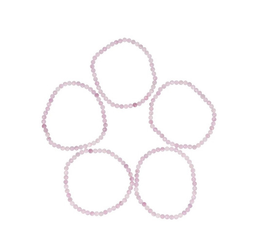 Kunziitti Rannekoru Fasettihiottu